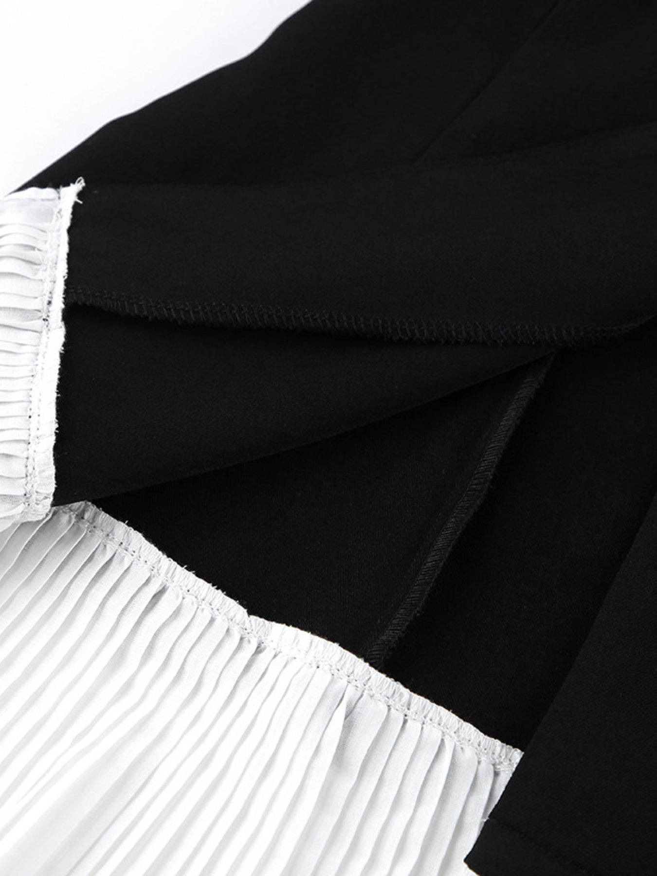 Pleated One Button Blazer Dress featuring elegant pleated details and tailored mini style for a sophisticated look.